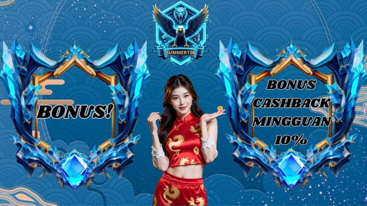 Bonus CashBack Mingguan 10%